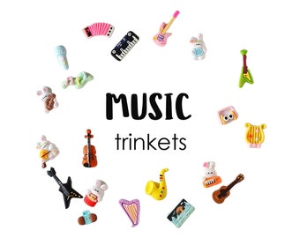 Music theme I Spy trinkets, 1-3cm, Set of 20