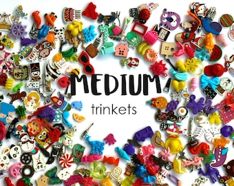 Medium mixed I Spy trinkets for I spy bag/ bottle, 2-4cm, Set of 20/50/100/200/300