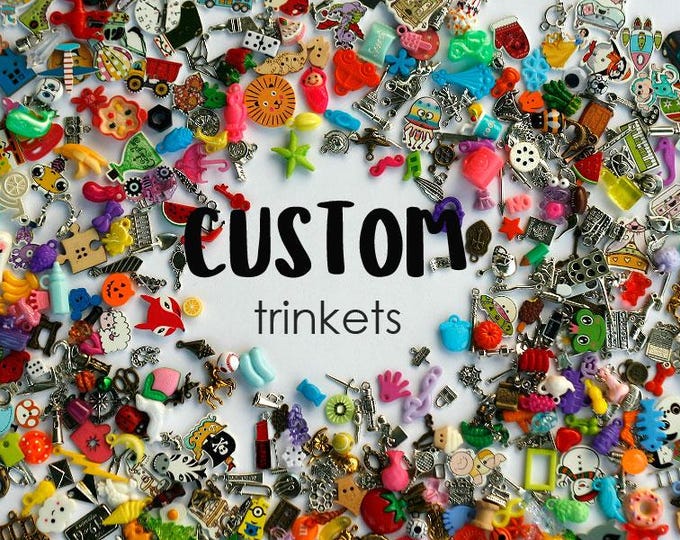 Featured listing image: Custom I Spy Trinkets Mix, Sensory Bin Fillers, Personalized I Spy Bag Toys, Montessori Toddler Travel Activity