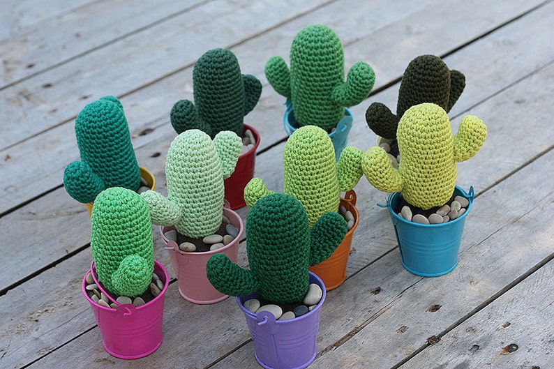 Crochet Kit Cactus 1 Saguaro Make Your Own Cacti of Many Etsy