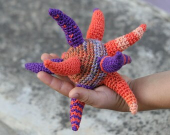 Spike crochet Rattle by TomToy