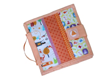 I spy quiet book  8 pages, children's activity fabric busy book, Made to order
