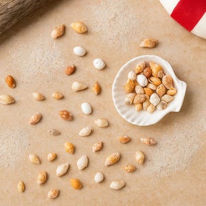 Maleńkie skarby z brzegu - naturalne muszle do rękodzieła i nie tylko, 50g