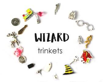 Wizard Theme I Spy trinkets, 1-3cm, Set of 20