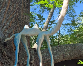 Strange Vintage Blue Bendy Camel - Hong Kong