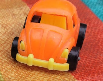 Vintage 1973 Steven Mfg verwerkte plastic miniatuur VW-bug