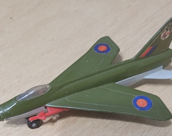 Vintage Matchbox Lightning Jet Fighter Lightning Skybuster 21 de la RAF