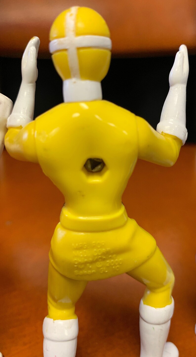 Vintage Mighty Morphin Power Rangers Happy Meal Action Figures image 7