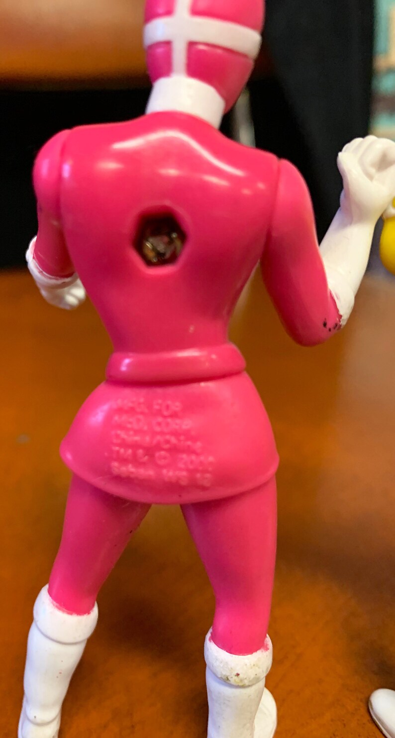 Vintage Mighty Morphin Power Rangers Happy Meal Action Figures image 3
