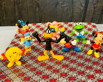 ヴィンテージ80年代おもちゃフィギュアPVCミニ漫画あなたが選ぶ - Etsy