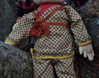 Vintage Asian Cloth Doll - Ada Lum?