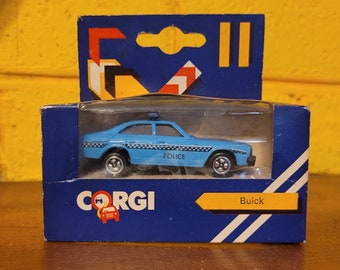 Vintage Sealed 1984 Corgi Buick Regal Police Car
