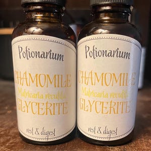 Chamomile Glycerite