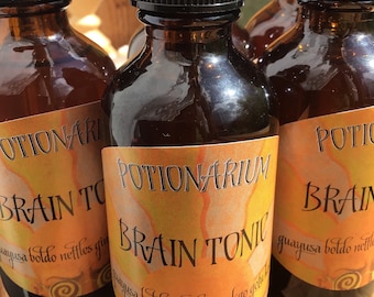 Brain Tonic Guayusa Nettles Ginkgo