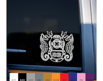 Army, Navy and Air Force Diver badges Combat, Master, Salvage vinyl decal