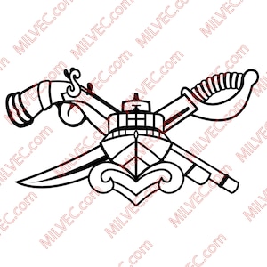 Special Warfare Combat Crewman SWCC Pattern for personal use svg dxf pdf eps