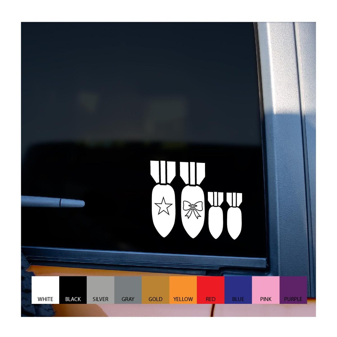 Bomb Family Vinyl Decal - Etsy