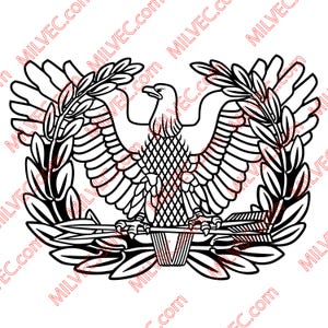 Warrant Officer Pattern for personal use svg dxf eps pdf