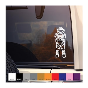 EOD Bomb Suit vinyl Decal