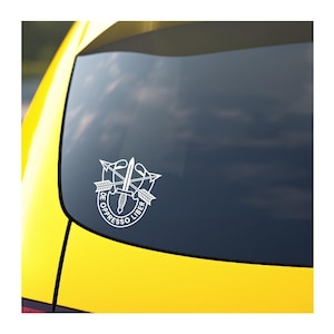 Special Forces unit insignia vinyl decal