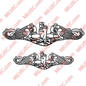 Submariner Dolphins Pattern for personal use svg dxf eps pdf