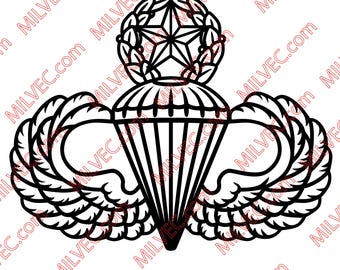 Airborne Master Pattern for personal use svg dxf pdf eps