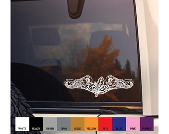 Navy Submarine supply Corp Dolphins vinyl decal