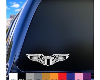 Air Force wings Aviator, Air Traffic Control, Battle Manager, Unmanned Aircraft Vinyl Decal
