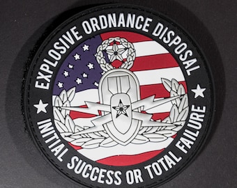 EOD Patches - ww2 Rabbit, EOD School, ATLW Suicide Awareness