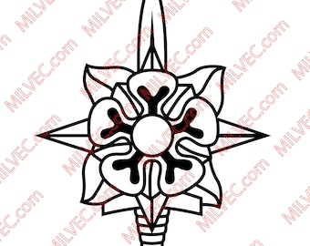 Military Intelligence Branch Insignia Pattern for personal use svg dxf pdf eps