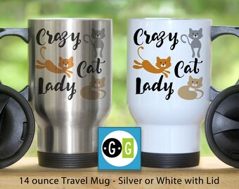 Mother Of Cats 17oz Large Latte Mug Cup Funny Crazy Cat Lady Big Large