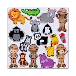 Zookeepers and Zoo Animals, Learning About Animals, Imaginative Play, Felt Storyboard Art, Felt Board Story, Felt Stories, Flannel Board