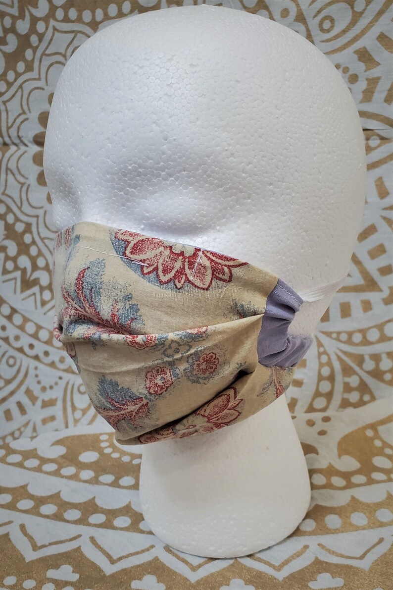 Pleated Mask Face Mask With Pocket Nose Wire Pocket Mask Etsy