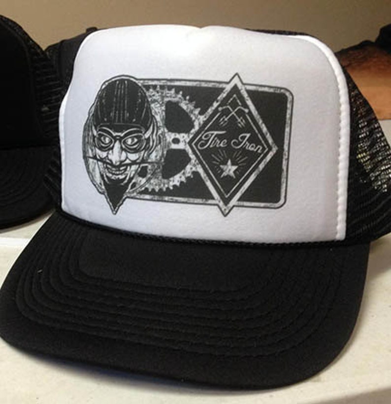 TIRE IRON Devil Trucker hat