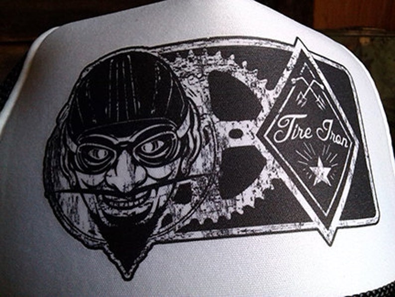 TIRE IRON Devil Trucker hat