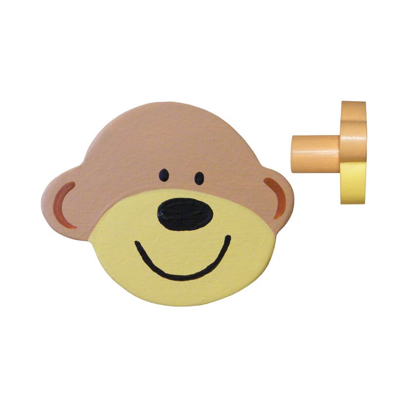 Monkey Drawer Knob Etsy