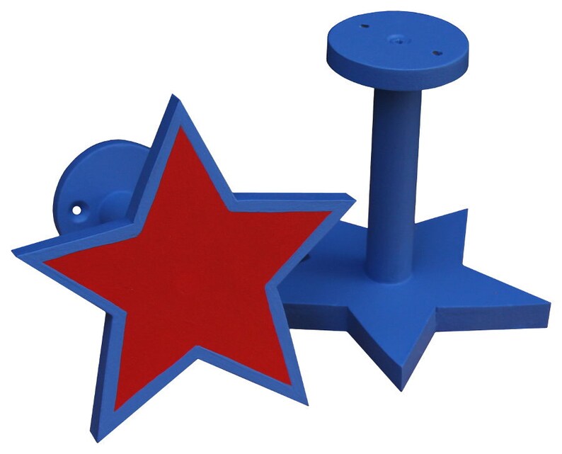 Star Curtain Holdbacks Star Curtain Tiebacks Etsy