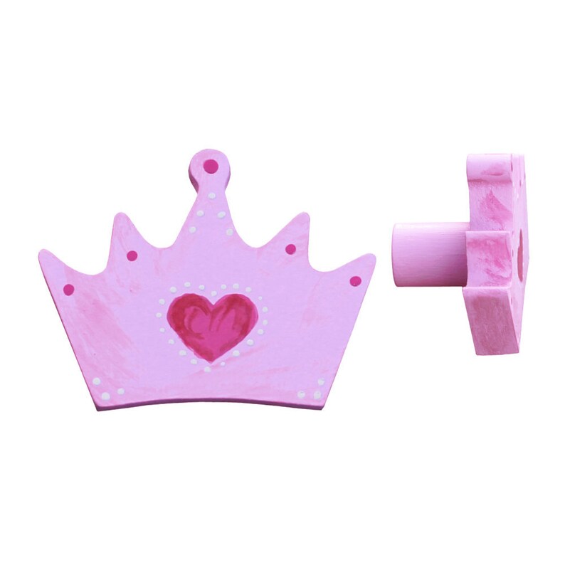 Princess Crown Drawer Knob Crown Drawer Pull Etsy