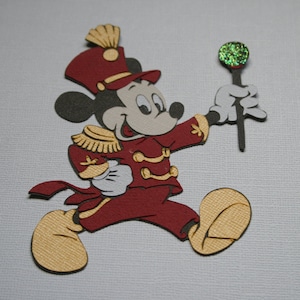 Disney - Parade Grand Marshall Mickey - Die cięcia papieru sztukowanych ozdobę dla strony albumu