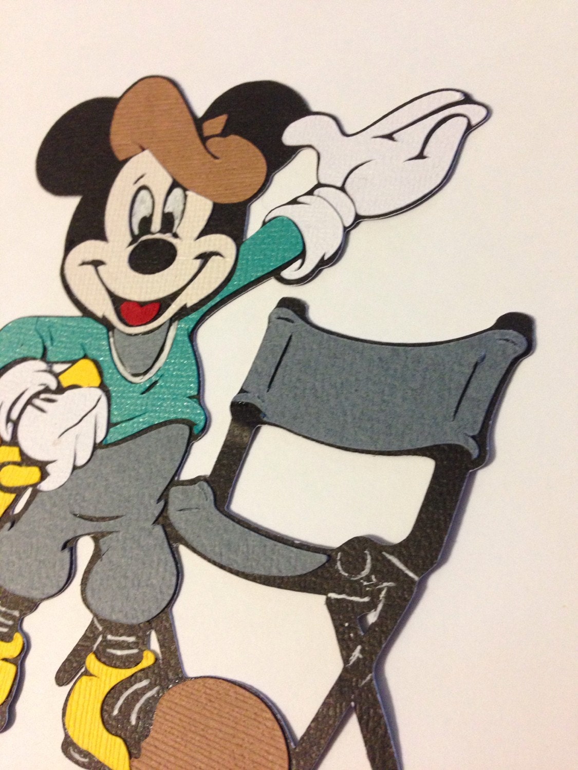 Disney Die Cut Paper Pieced Embellishment for Scrapbook Etsy