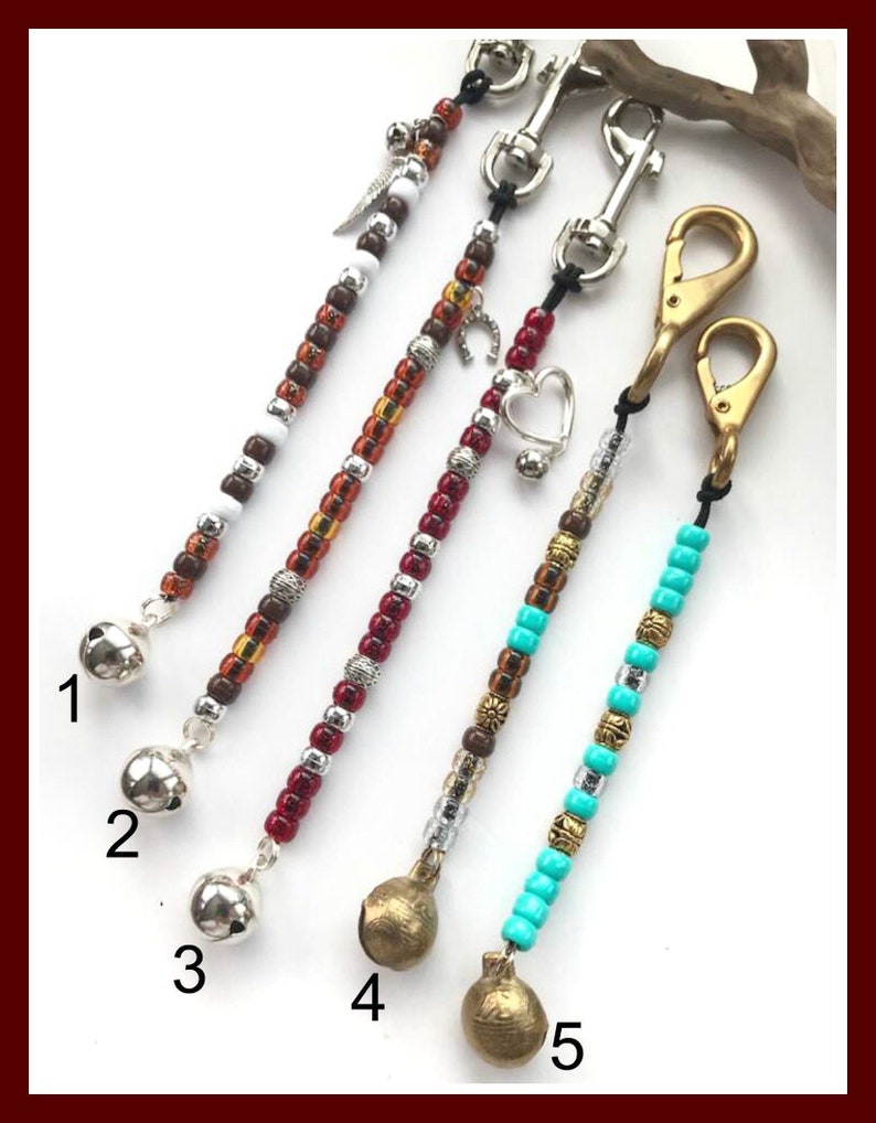 Trail Bells Bridle Clips BEAR BELLS Horses Clips Tack Etsy