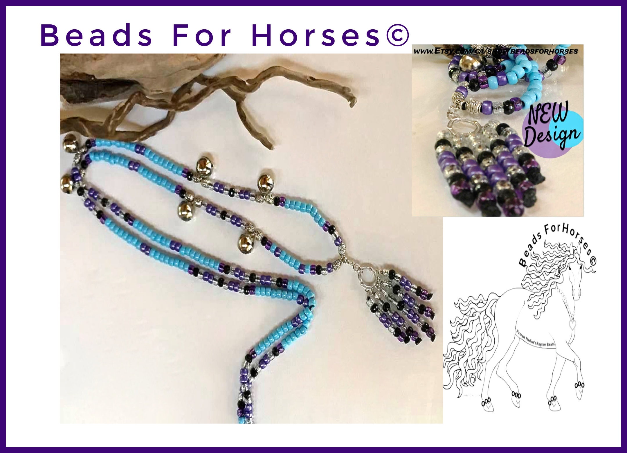 Rhythm Beads Horse Beads Beads for Horses Horse Necklace Etsy UK