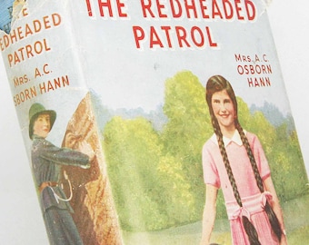 The Redheaded Patrol Vintage History Book Antique School textbook picture book English History