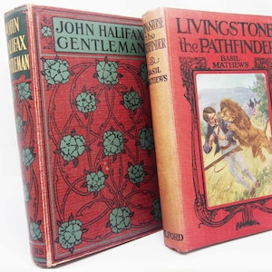 Adopt a book from the 1800s 1910s book Display Wedding books hardback books Shelf Fillers Book for book lovers