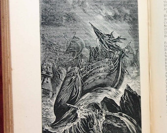 Poems by William Cowper 1800s Poetry Vintage Book Hardback antique rare illustrated Poems