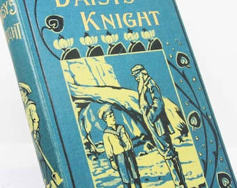Antique Childrens book collectable 1900 Antique Hardback Story book Blue historic kids book rare