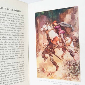Heroes of Castle Bretten Antique 1914 Childrens book Vintage story book Hardback gilt Gift historic books