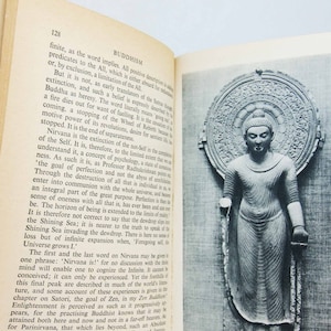 Buddhism Vintage Book Pelican Religion Series Vintage book meditation paperback Buddhist