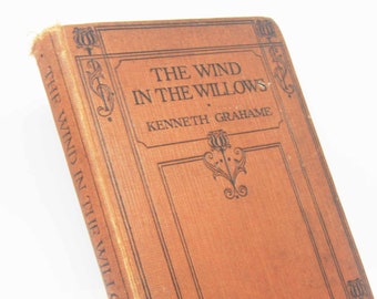 Wind in The Willows 1949 Grüne alte Bücher Vintage Kinderbuch Klassische Bücher Hardcover Geschenk