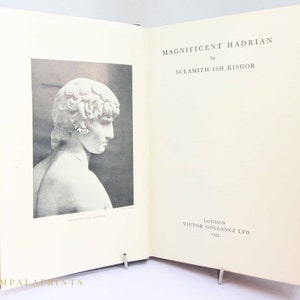 Magnificent Hadrian 1935 Antique History hardback book roman empire books history book